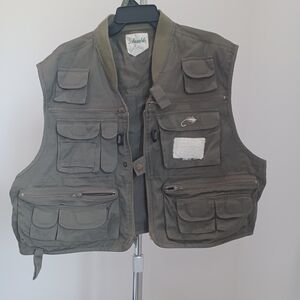 Men's Green Fishing Vest